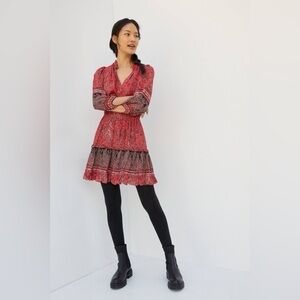 Shoshanna Callie Paisley Mini Dress